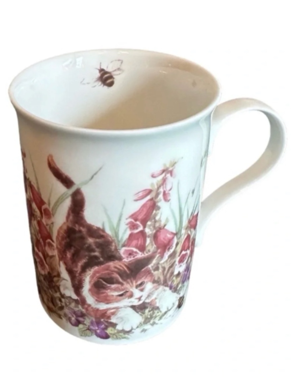 Crown Trent Kittens in the Garden Mug